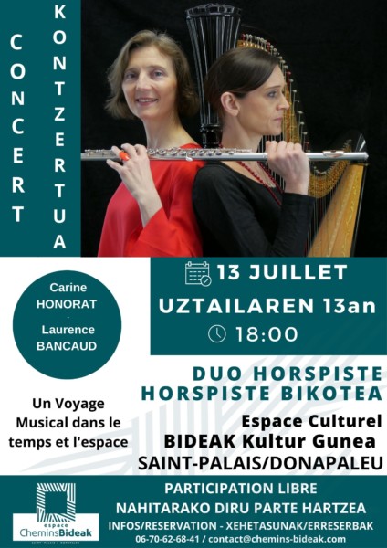 Concert 13 Juillet Horspiste Affiche