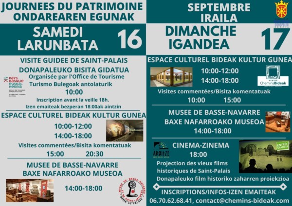 Journées Du Patrimoine 2023 Programme