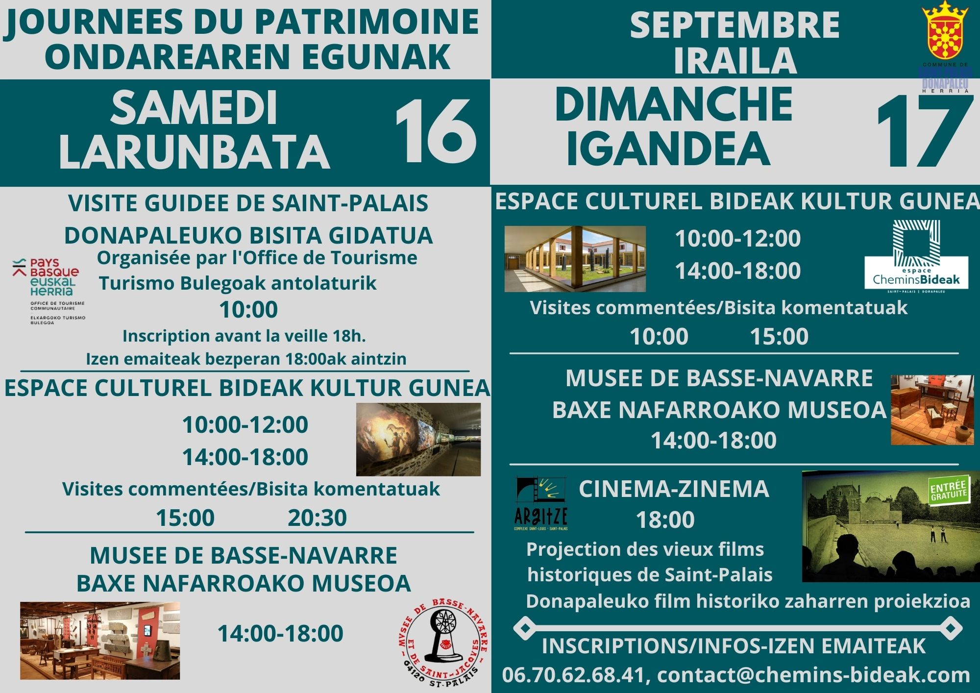 Journées Du Patrimoine 2023 Programme