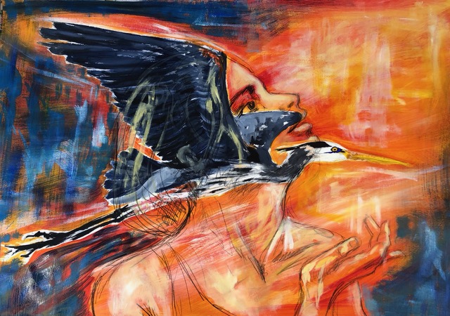 Exposition "en(cHANT)ées" par Amanda Neveu Gaufryau. Ouverte du 23 oût au 21 septembre à l'Espace Bideak.